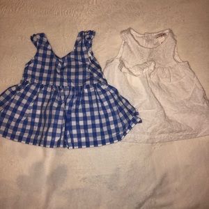 (2) 👗 👗 Cat and Jack infant girl dresses